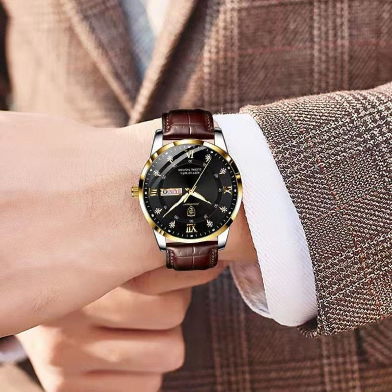 Wasserdichte Herrenuhr – Robust. Elegant. Verlässlich.