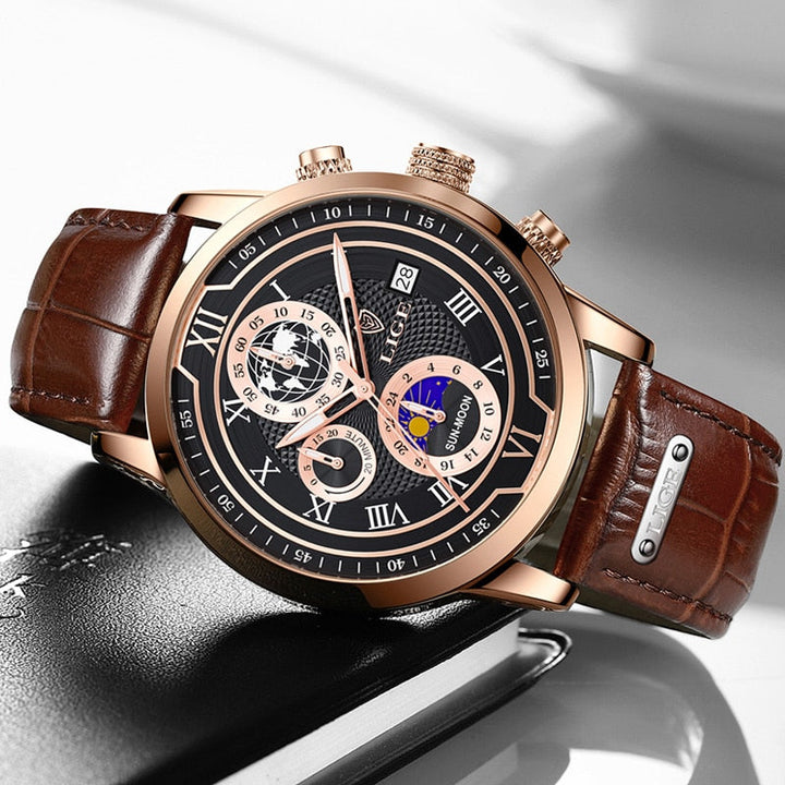 Premium-Chronographenuhr für Herren – Hochwertiges Design & präzise Zeitmessung