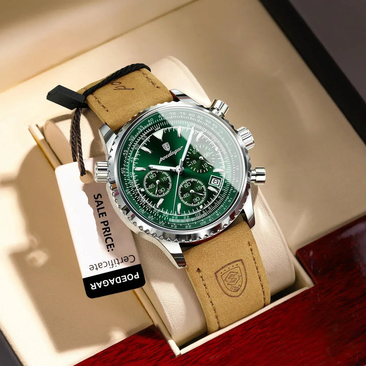 Luxus-Chronographenuhr für Herren – Präzises Quarzwerk & Elegantes Design