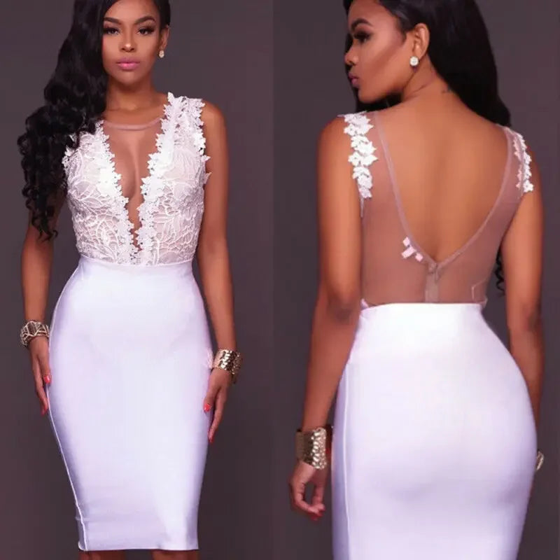 Phoebe Eleganter Spitzen-Body – Figurbetont & Partytauglich