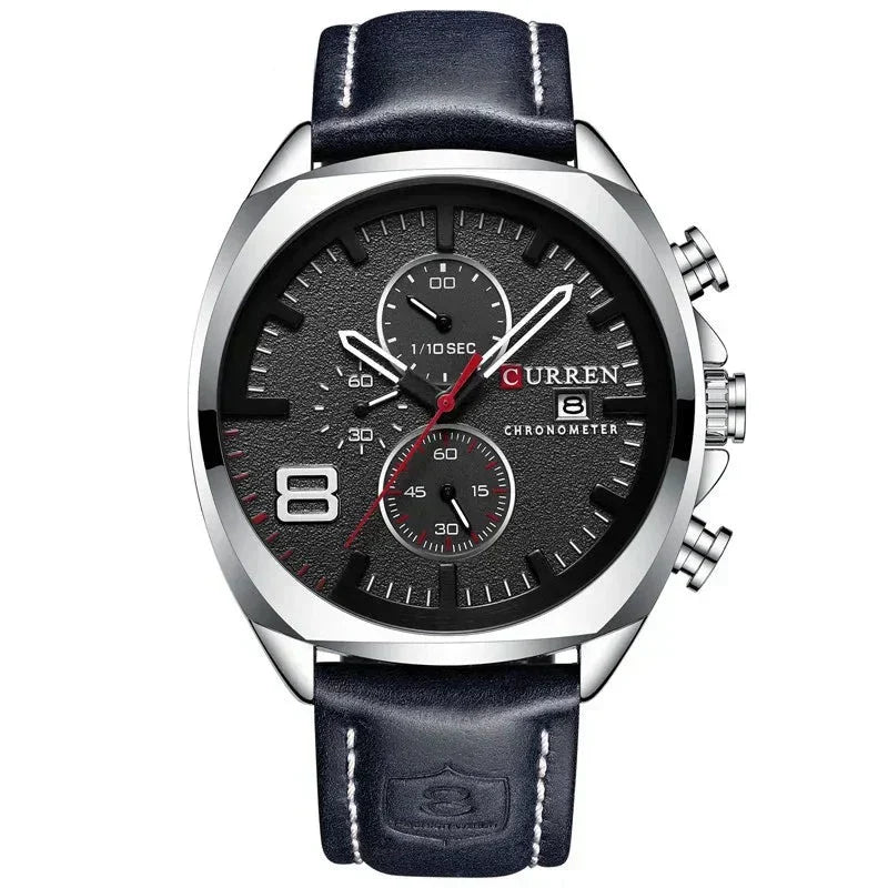 Robuste Militär-Sportuhr mit Chronograph – Wasserdicht & Stoßfest
