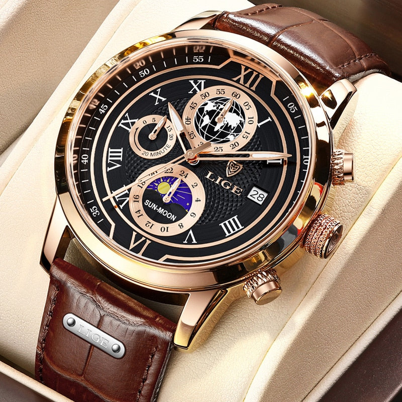Premium-Chronographenuhr für Herren – Hochwertiges Design & präzise Zeitmessung
