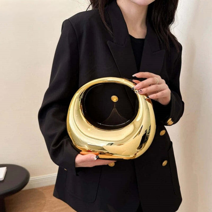 FIONA |  Elegante runde Clutch-Tasche