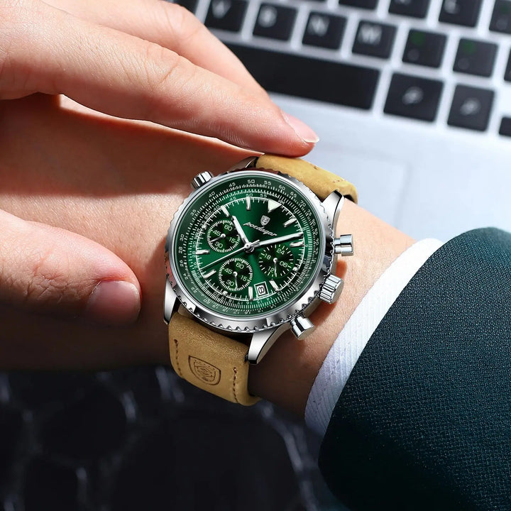 Luxus-Chronographenuhr für Herren – Präzises Quarzwerk & Elegantes Design
