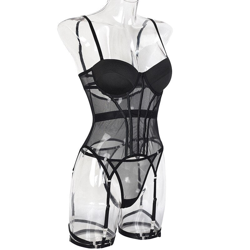 ESMA 3-TEILIGES DESSOUS-SET