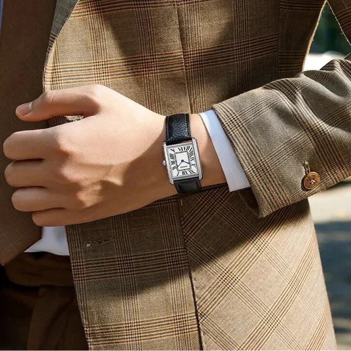 Stilvolle quadratische Armbanduhr – Modernes Design & elegante Form für Herren