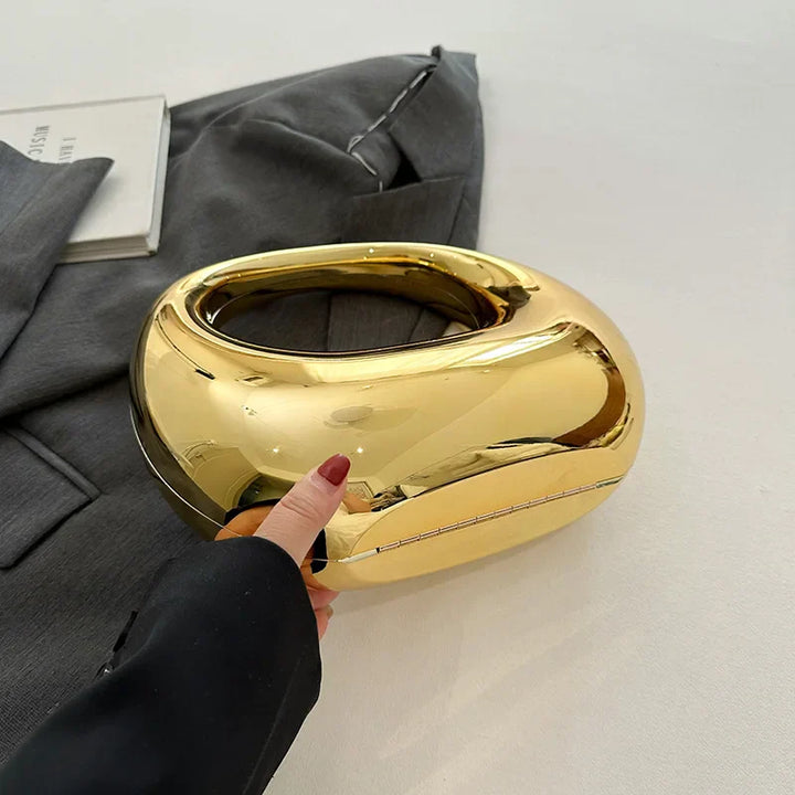 FIONA |  Elegante runde Clutch-Tasche