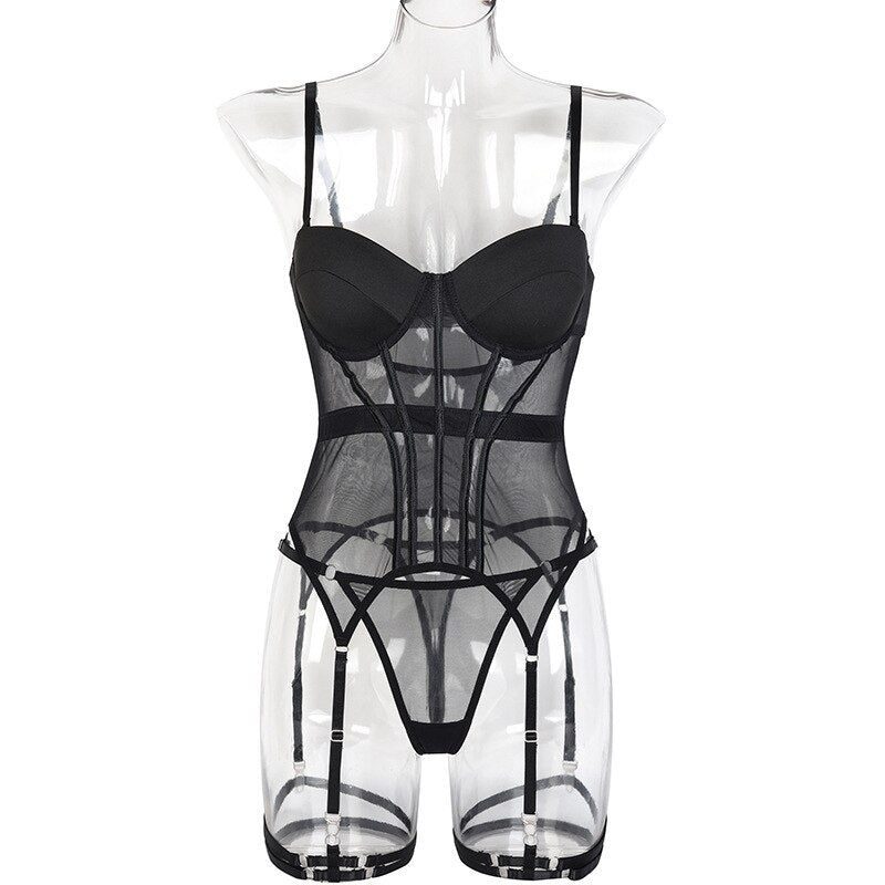 ESMA 3-TEILIGES DESSOUS-SET