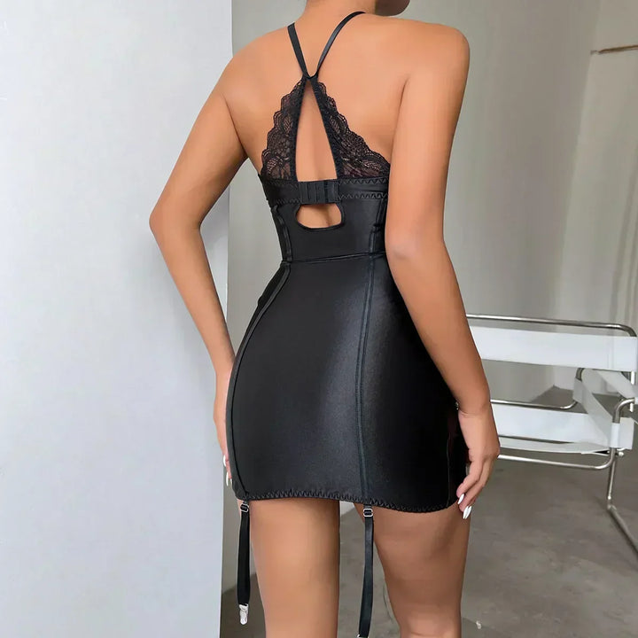 Seraphine Satin & Spitze Umarmung Dessous Set