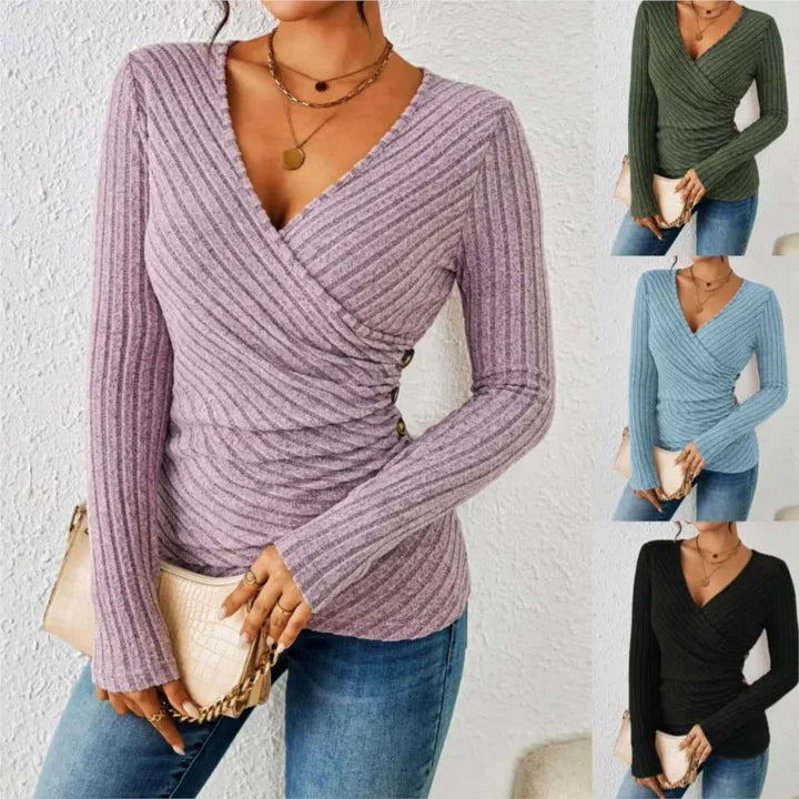 Tehiri Elegante Bluse mit Bauchkontrolle – Stilvoll und Formend
