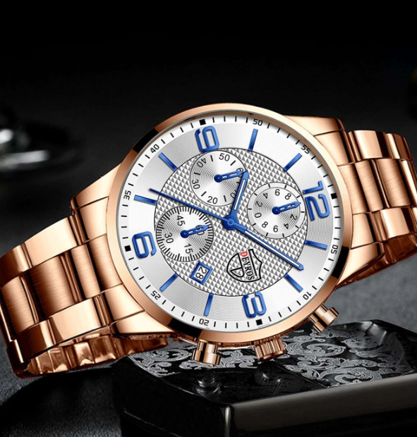 Luxus Herren-Armbanduhr für Geschäft & Büro – Elegant, hochwertig & stilvoll