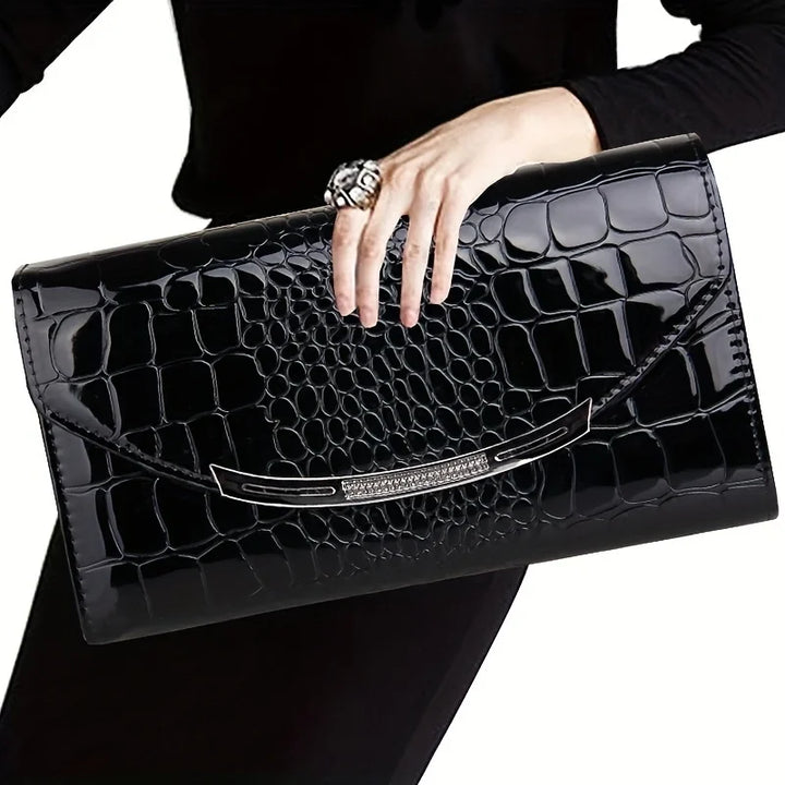 CORS |  Premium Clutch Kroko-Druck