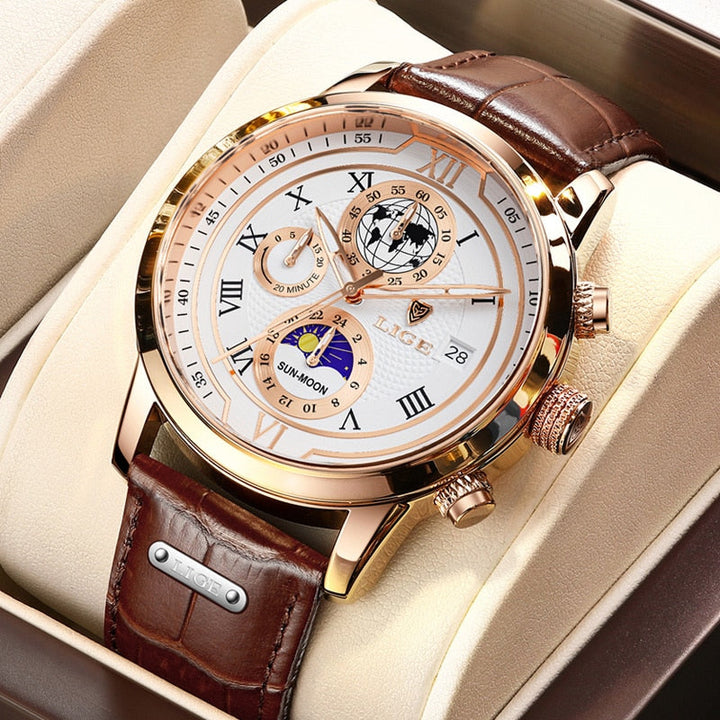 Premium-Chronographenuhr für Herren – Hochwertiges Design & präzise Zeitmessung