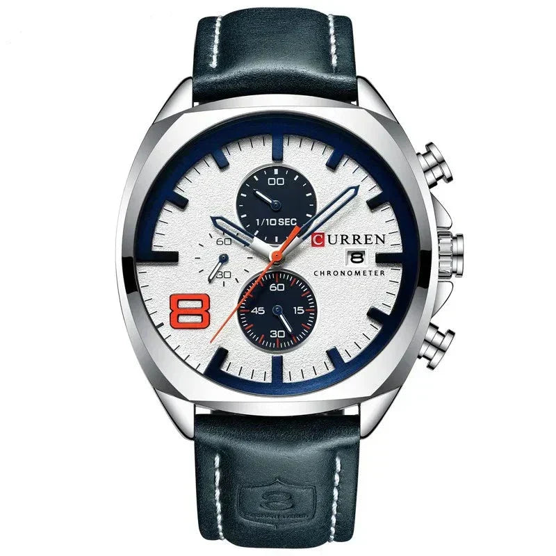 Robuste Militär-Sportuhr mit Chronograph – Wasserdicht & Stoßfest