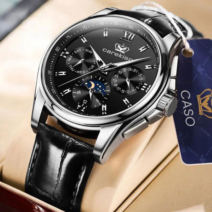 Automatische mechanische Armbanduhr für Herren – Klassisches Design & Selbstaufzug
