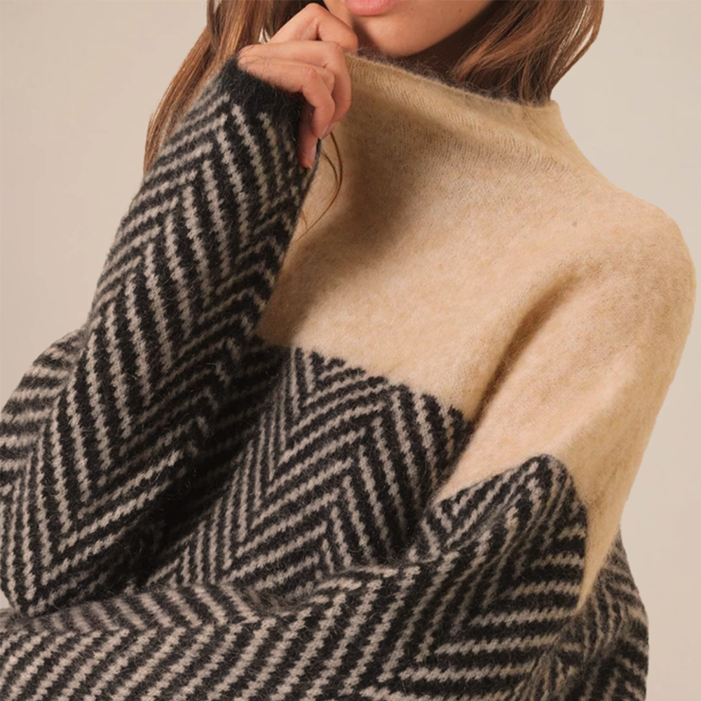 Gia - Luxus Cashmere Rollkragenpullover