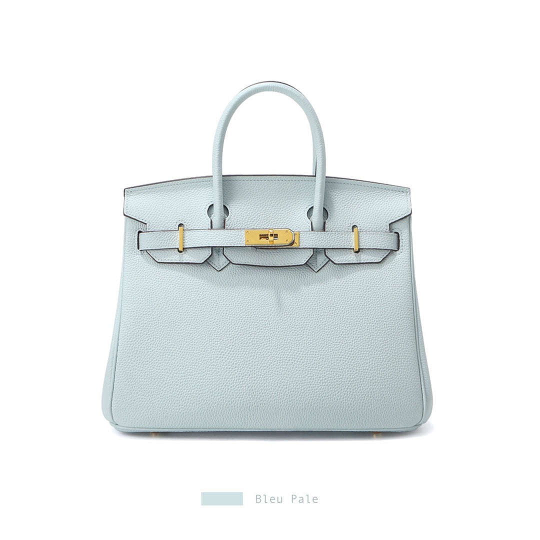 Birk-Handtasche aus Narbenleder