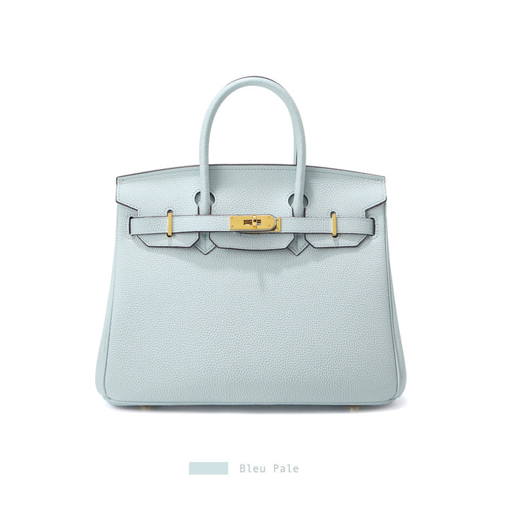 Birk-Handtasche aus Narbenleder