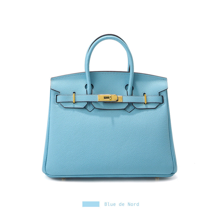Birk-Handtasche aus Narbenleder