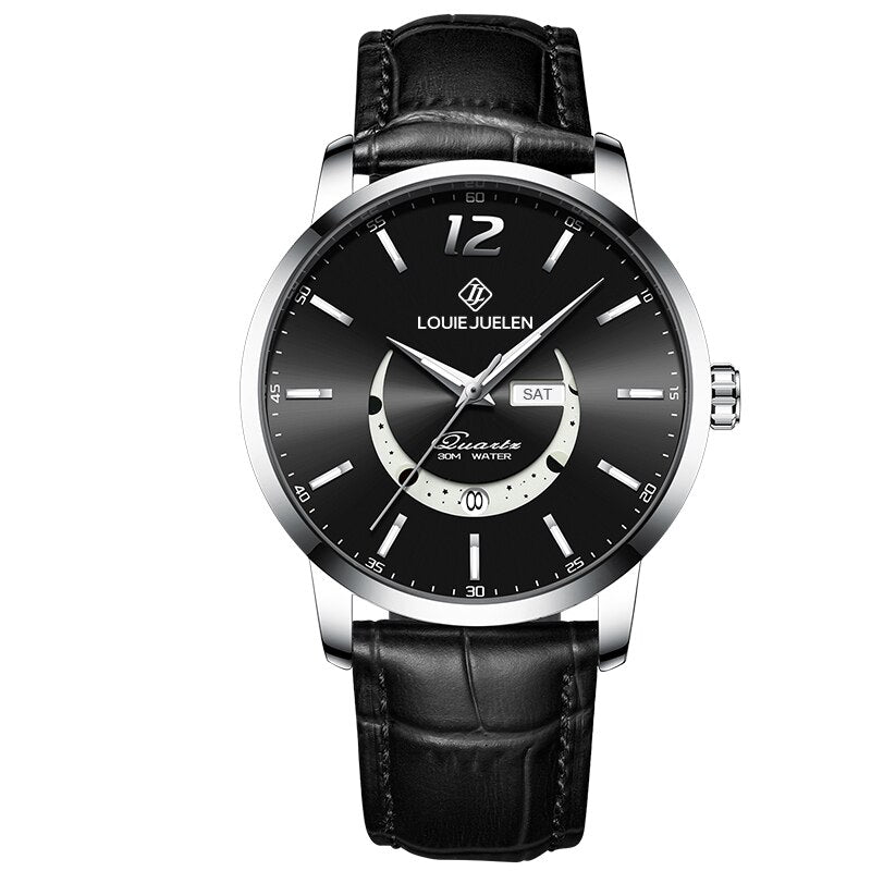 Elegante Mondphasenuhr – Zeit trifft auf Himmelskörper