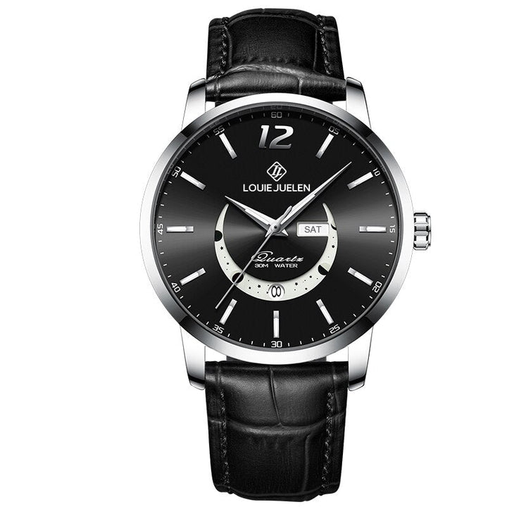 Elegante Mondphasenuhr – Zeit trifft auf Himmelskörper
