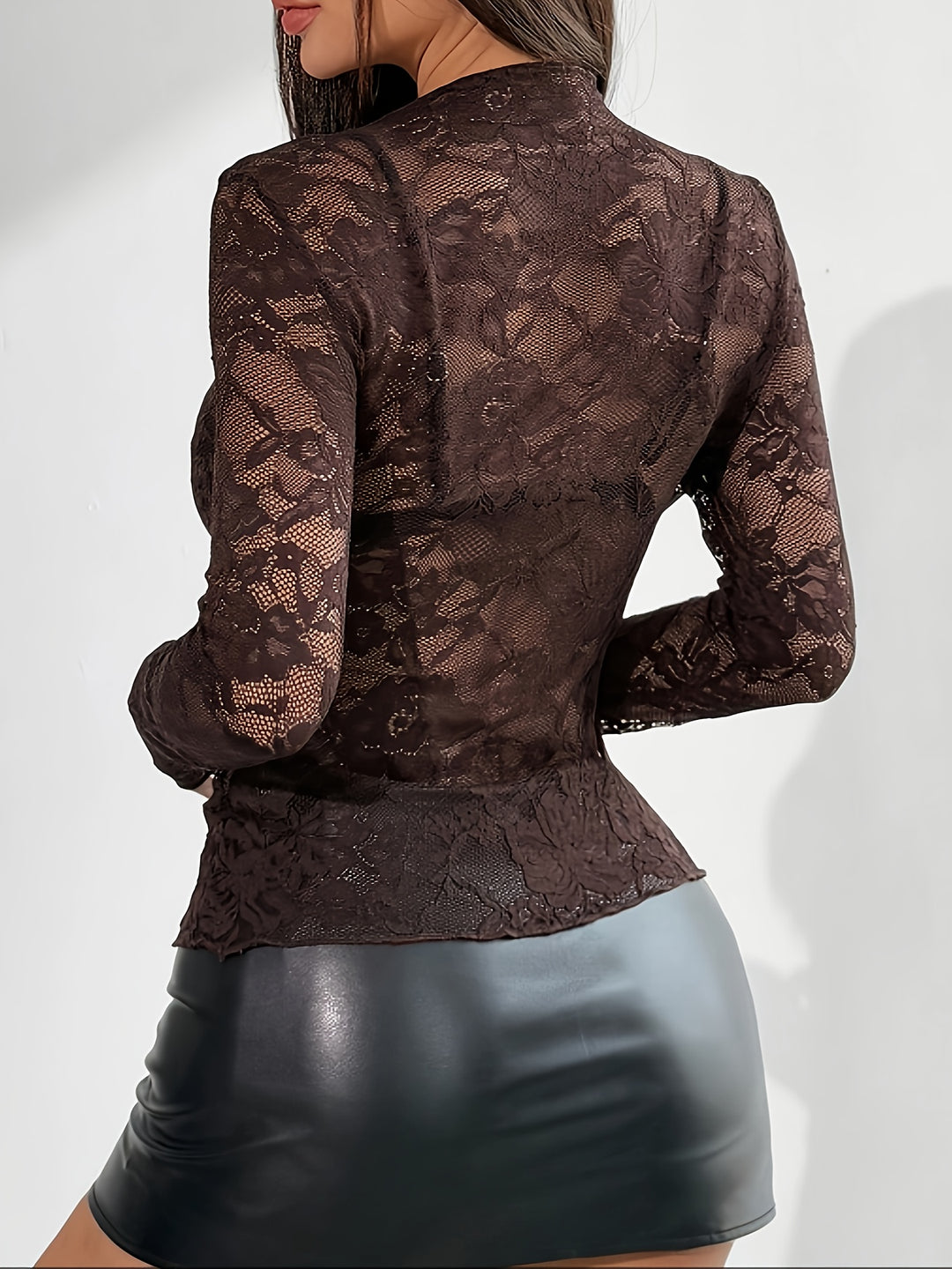 Midnight Lace – Sexy Spitzenoberteil für Damen