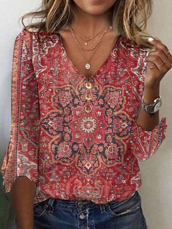 Valerie Vintage Boho Bluse – Für zeitlosen Charme und bohemian Stil