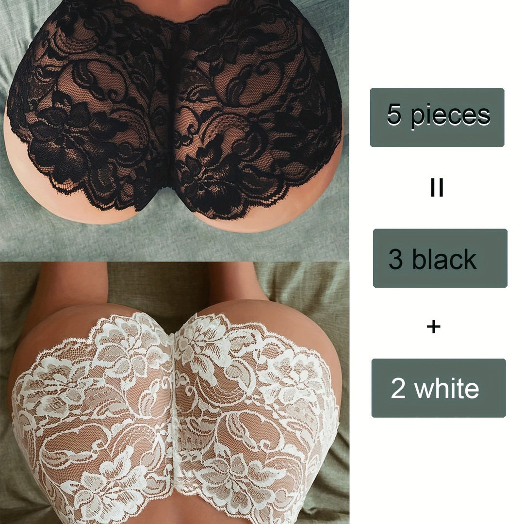 Damen Slips – Spitze & Mid-Rise