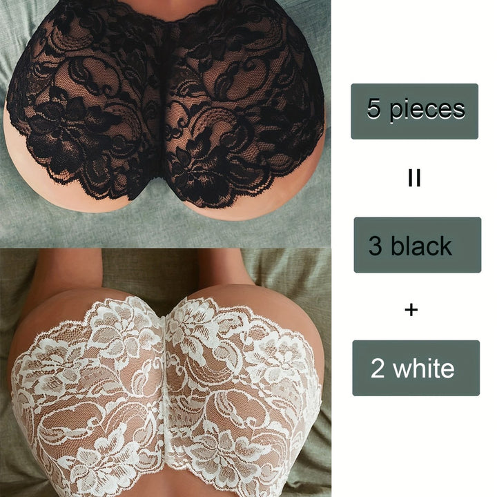 Damen Slips – Spitze & Mid-Rise