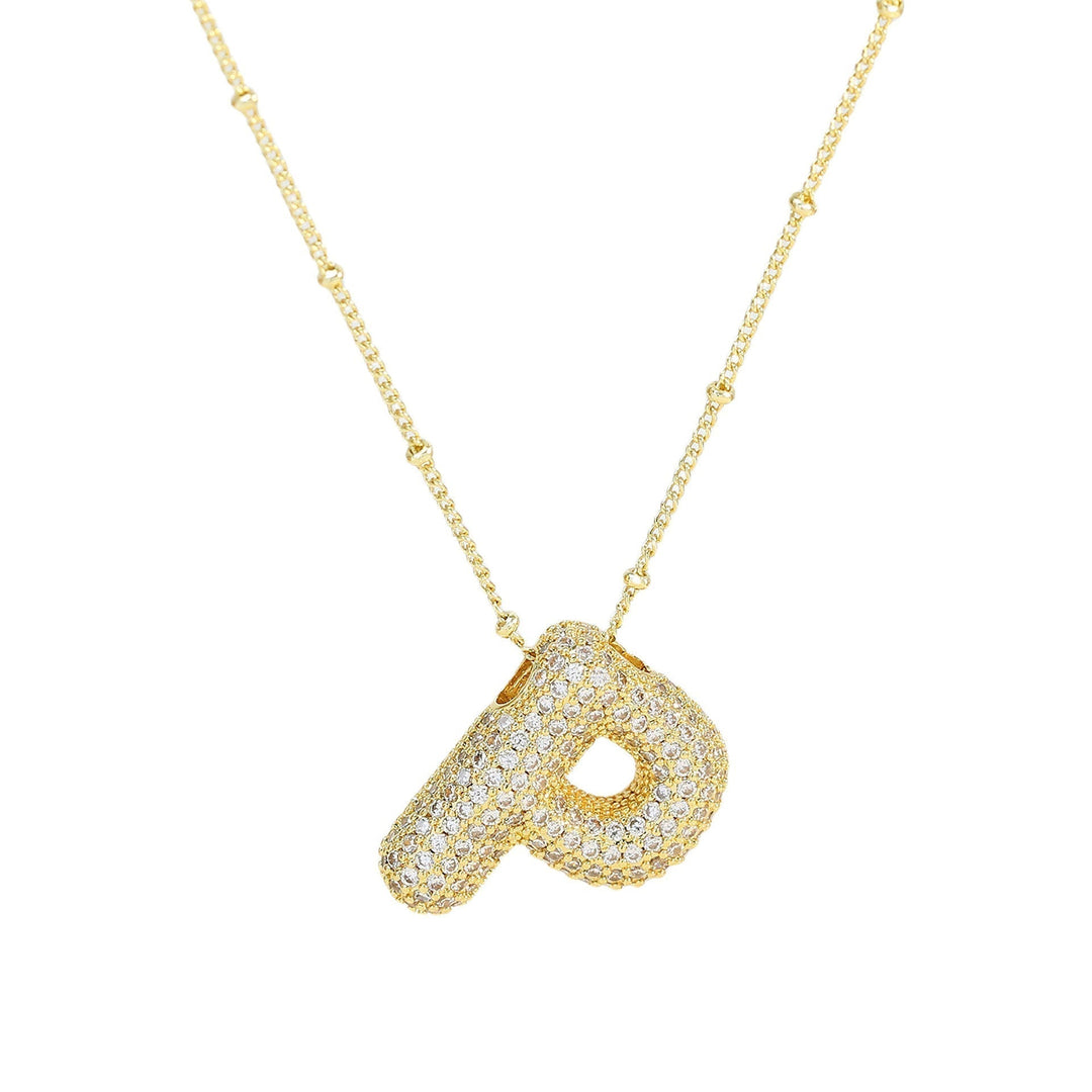 Savannah | Diamond Bubble Letter Halskette
