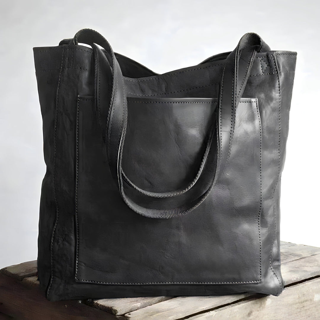 HANNA | Elegante und strapazierfähige Ledertasche