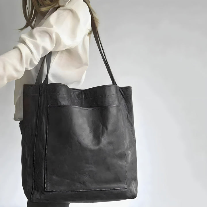HANNA | Elegante und strapazierfähige Ledertasche