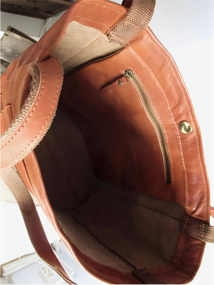 HANNA | Elegante und strapazierfähige Ledertasche