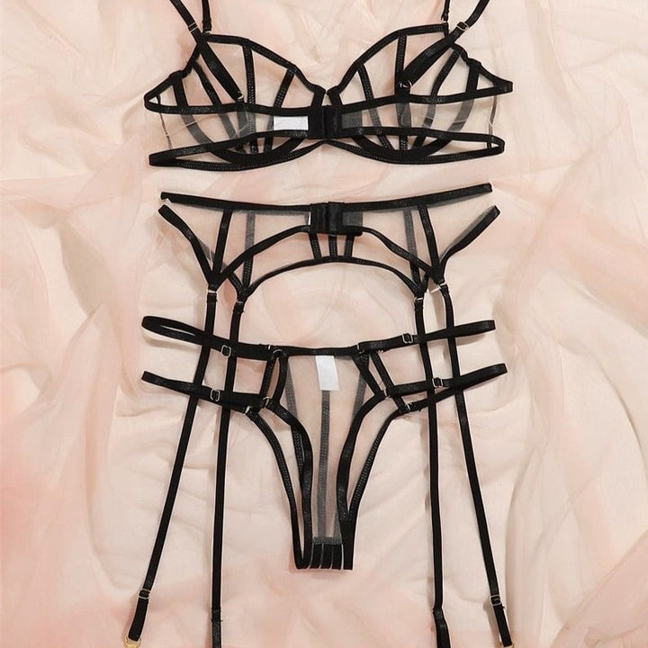 MEILANI LINGERIE 3-TEILIGES SET