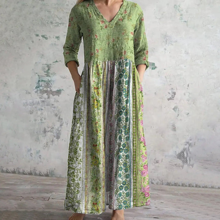 Lianne – Luftiges Sommerkleid mit romantischem Blumenmuster