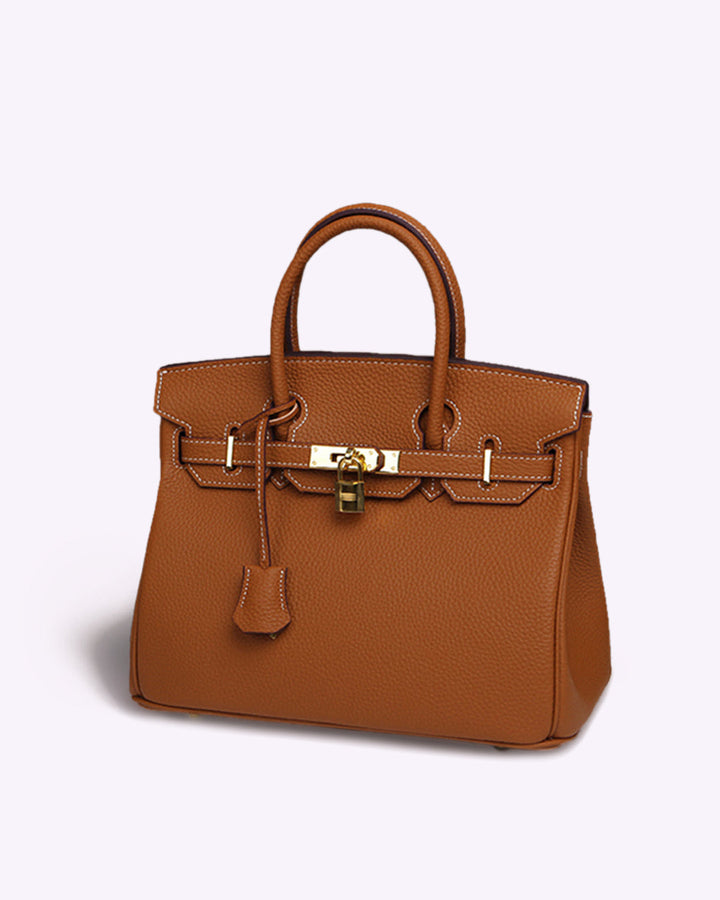 Eleanor |  Zeitlos luxuriöse strukturierte Handtasche