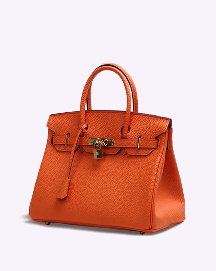 Eleanor |  Zeitlos luxuriöse strukturierte Handtasche