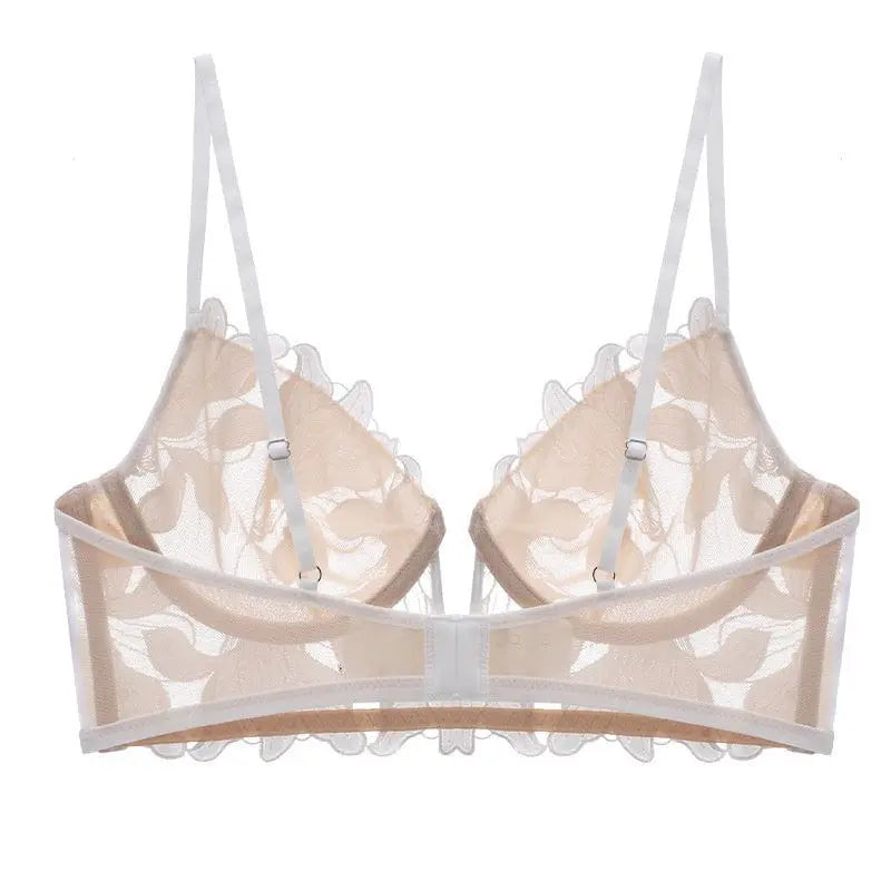 Feminines Dessous-Set Eleonore aus zarter Spitze mit BH und Slip